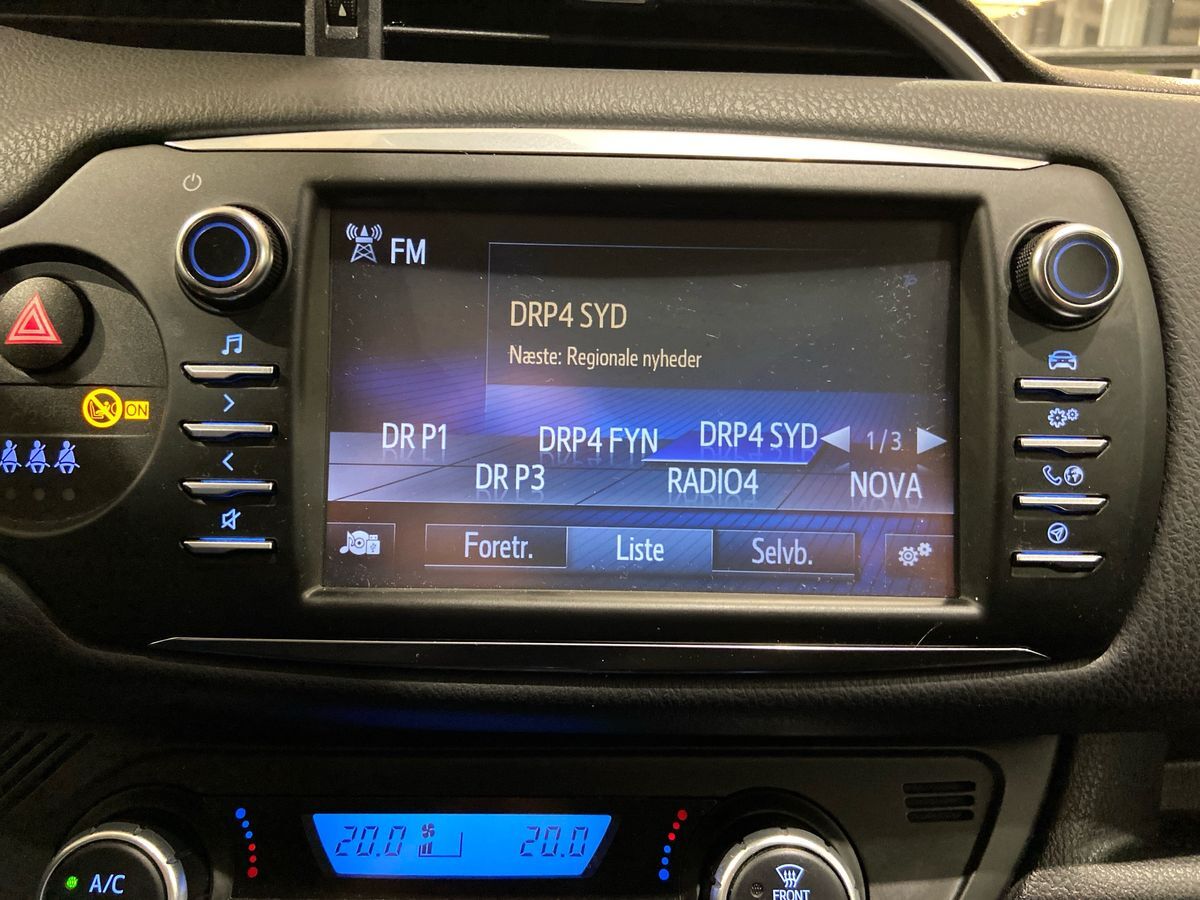 Billede af Toyota Yaris 1,5 Hybrid H3 E-CVT 100HK 5d Trinl. Gear