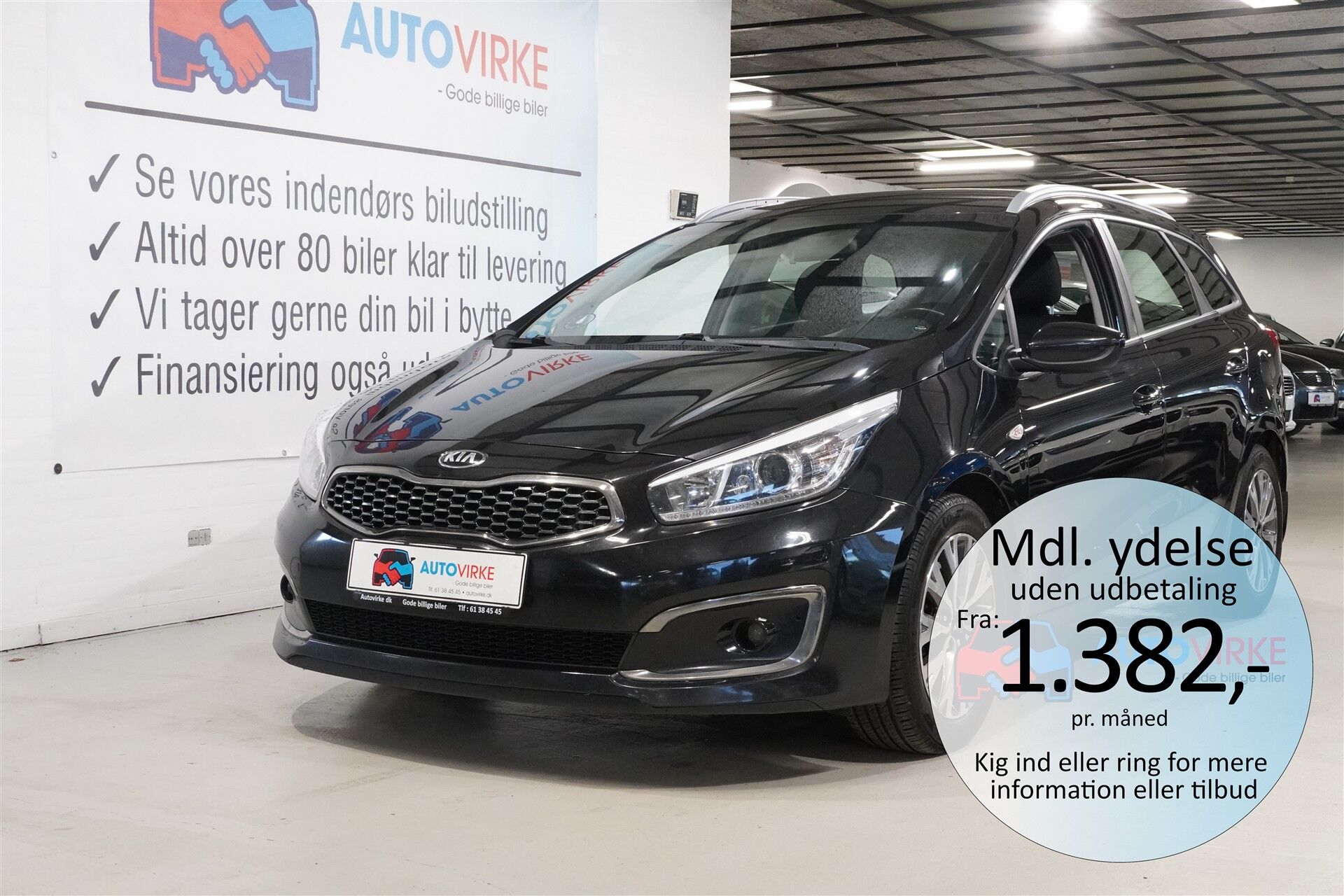 Billede af Kia Ceed SW 1,6 CRDI Style Plus Clim 136HK Stc 6g