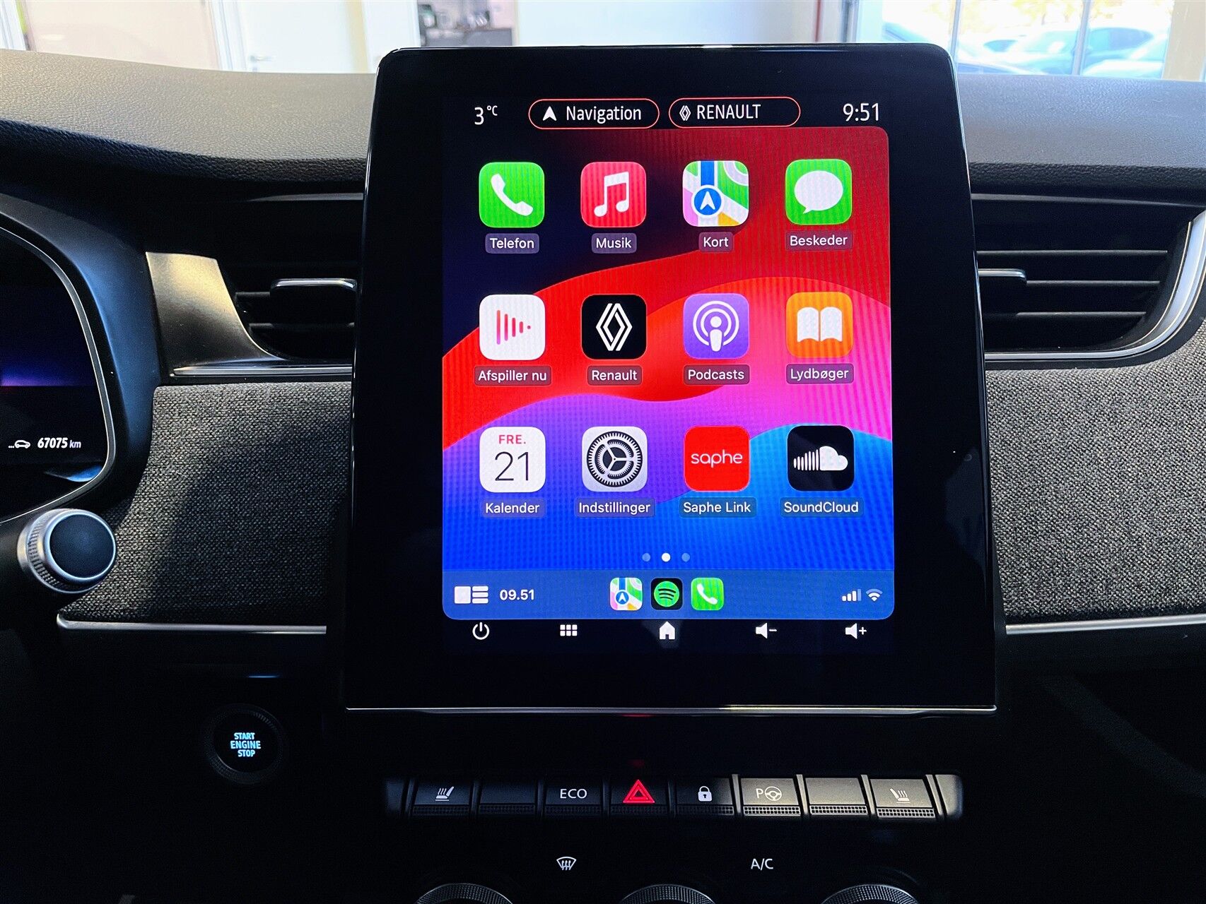 Billede af Renault Zoe 52 kWh Intens 136HK 5d Aut.