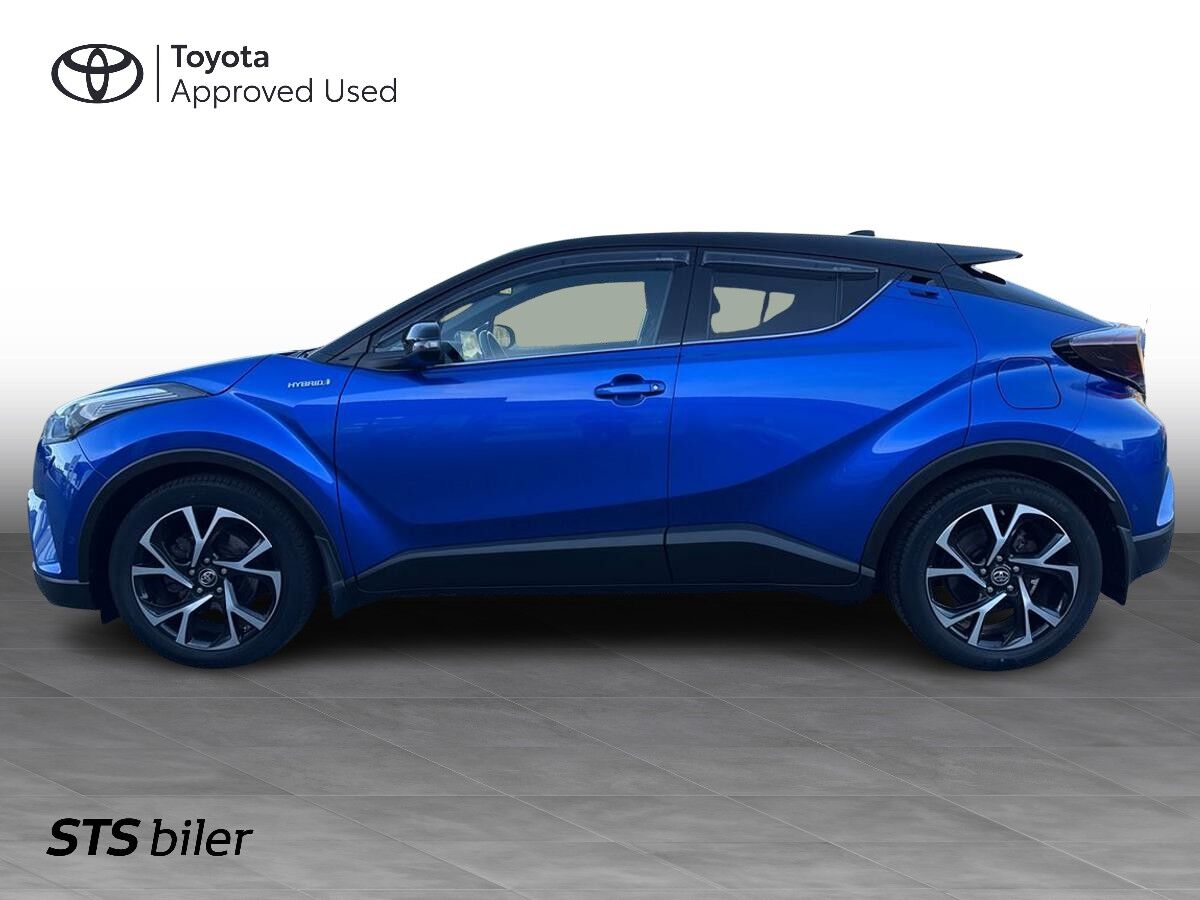 Billede af Toyota C-HR 1,8 Hybrid C-LUB Premium Selected Bi-tone Multidrive S 122HK 5d Aut.