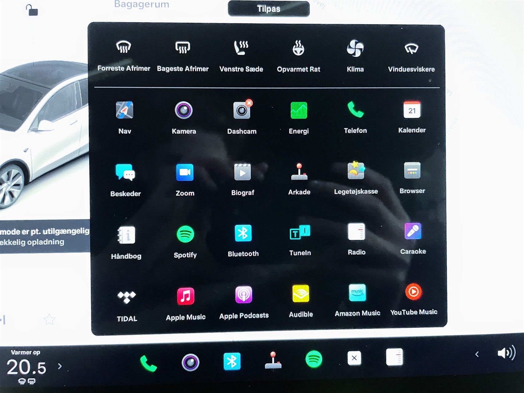 Billede af Tesla Model Y EL RWD 299HK 5d Aut.