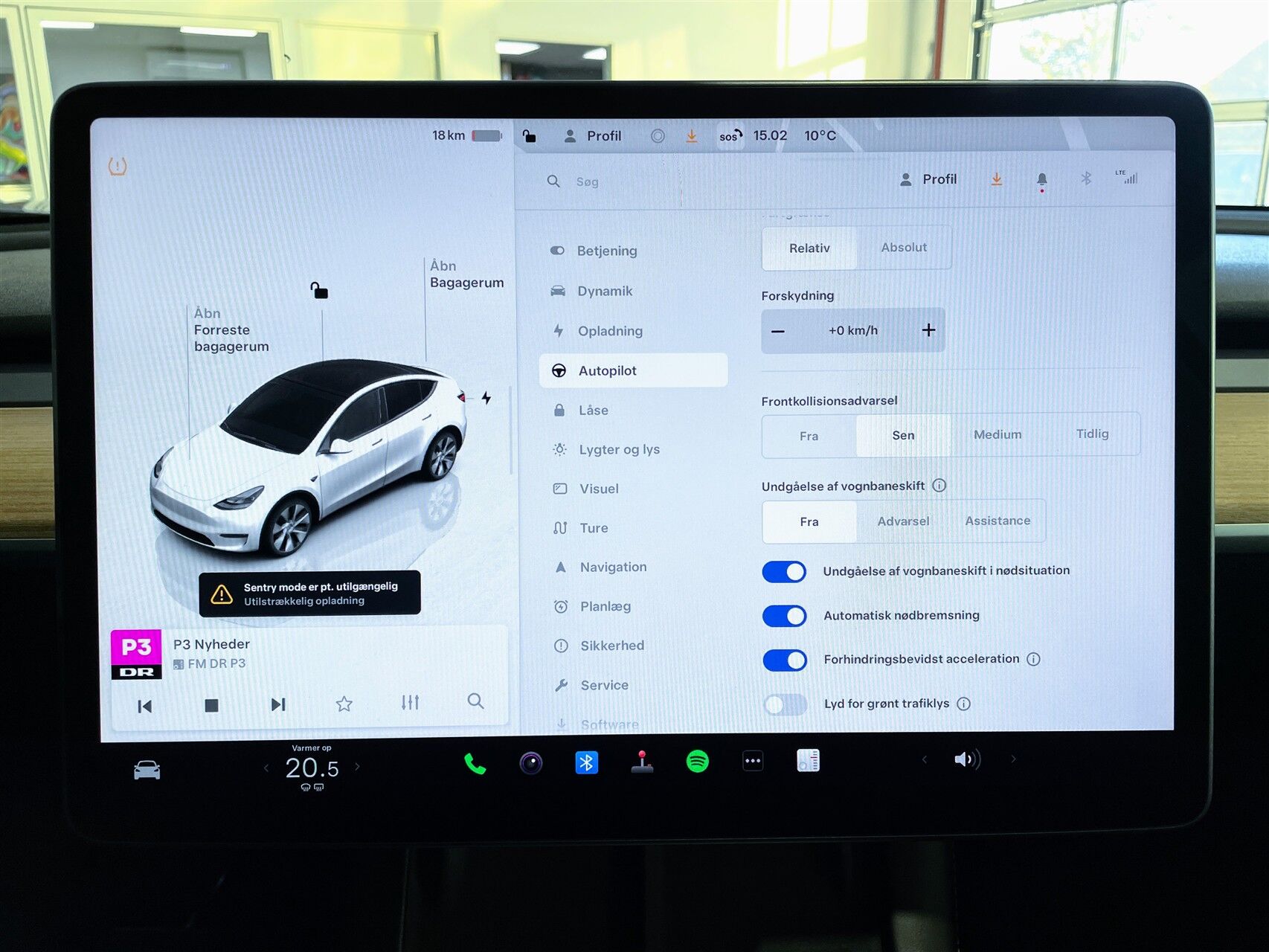 Billede af Tesla Model Y EL RWD 299HK 5d Aut.