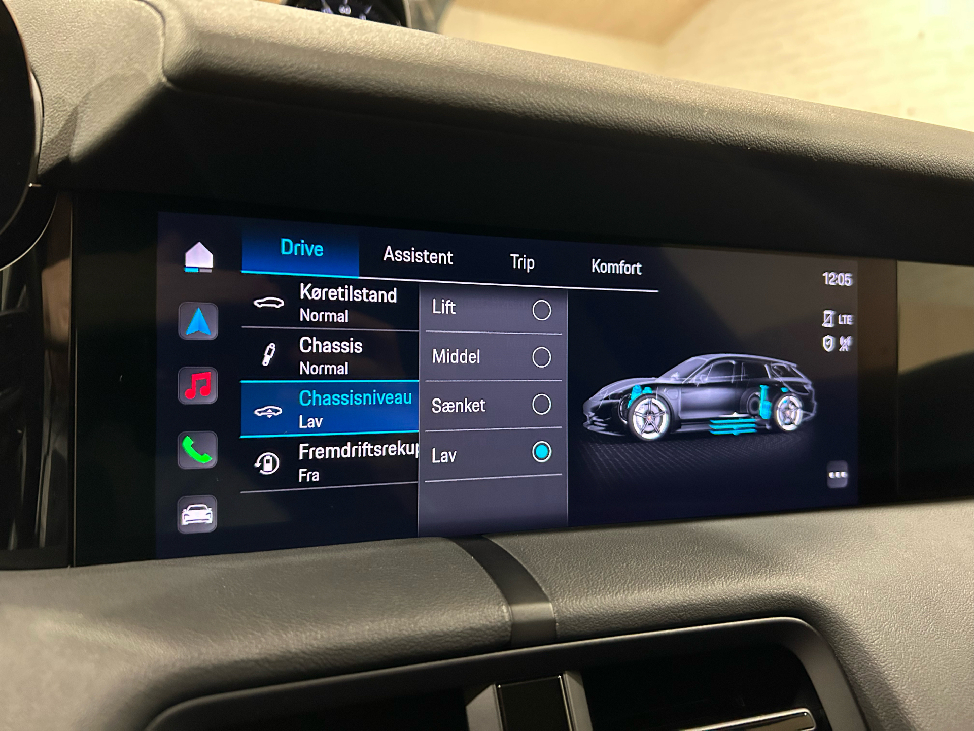 Billede af Porsche Taycan Sport Turismo EL Performance 380HK Stc Aut.