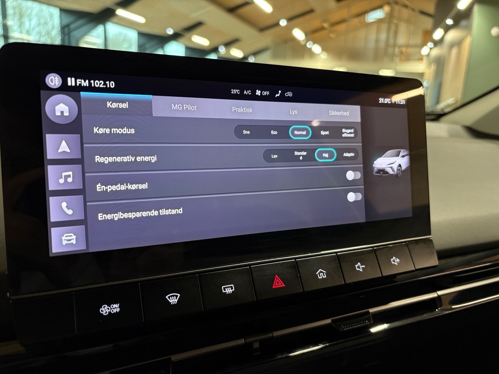 Billede af MG MG4 Electric EL Standard Range Nordic Edition 170HK 5d Aut.