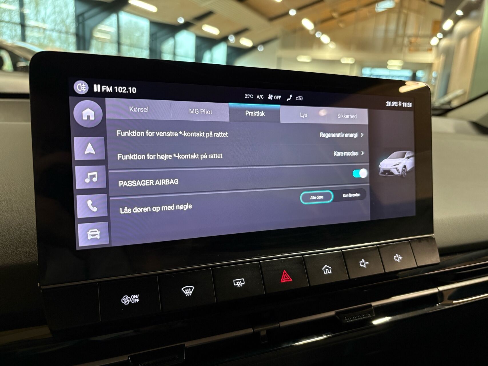 Billede af MG MG4 Electric EL Standard Range Nordic Edition 170HK 5d Aut.