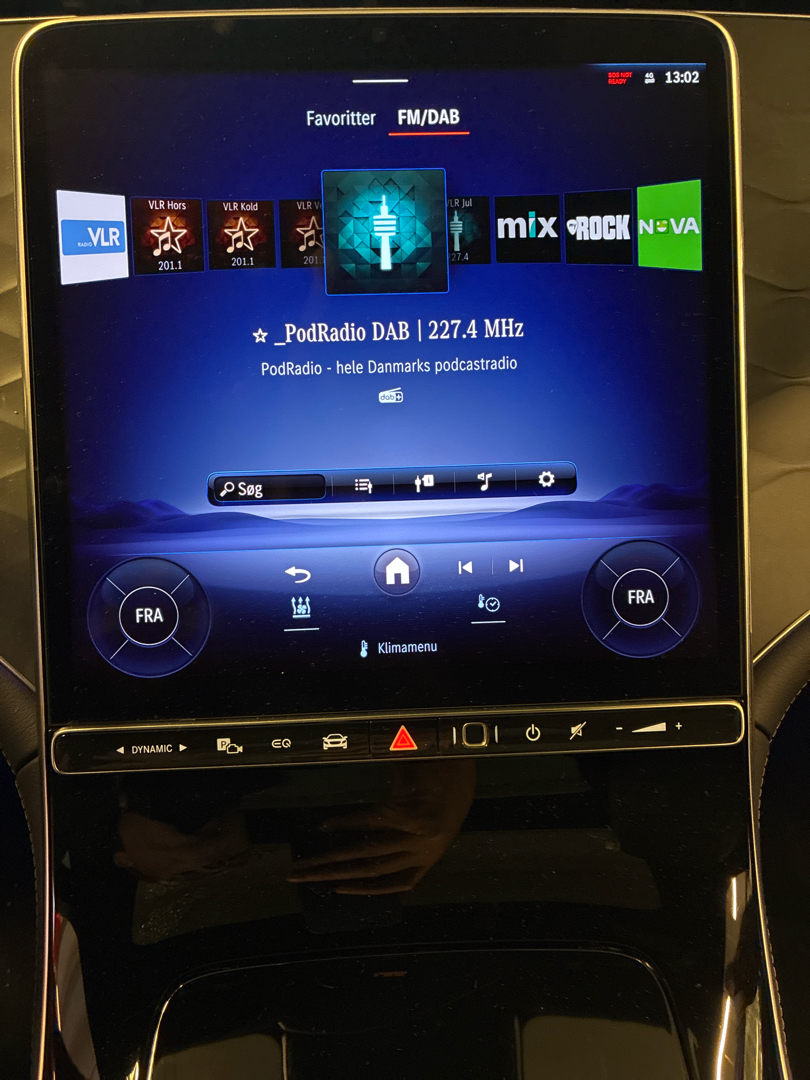 Billede af Mercedes-Benz EQE 300 EL AMG Line 245HK Aut.