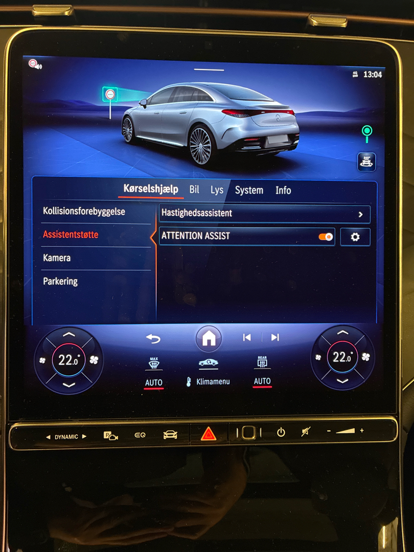 Billede af Mercedes-Benz EQE 300 EL AMG Line 245HK Aut.