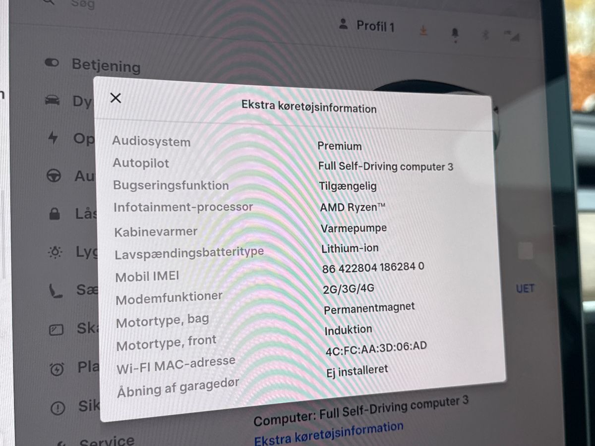 Billede af Tesla Model Y EL Long Range AWD 514HK 5d Aut.