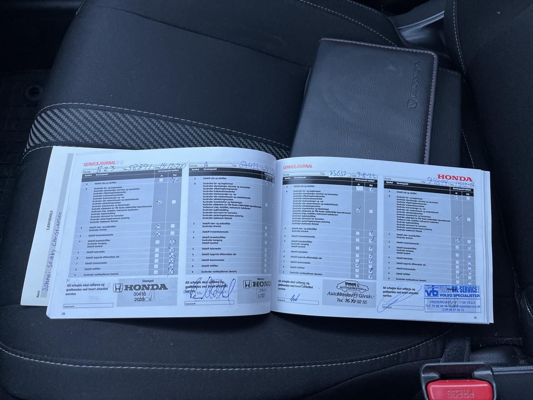 Billede af Honda Civic 1,0 VTEC Turbo Elegance Navi CVT 129HK 5d 6g Aut.