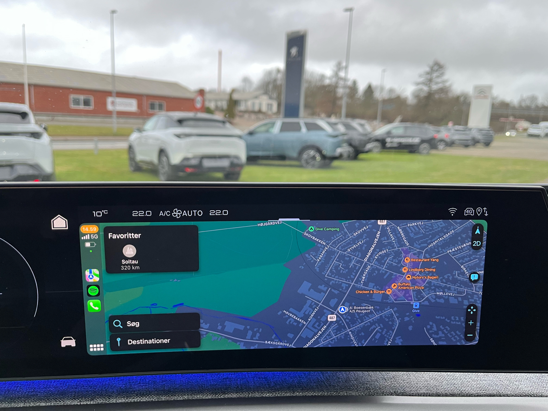 Billede af Peugeot e-3008 EL GT Pack 210HK 5d Aut.