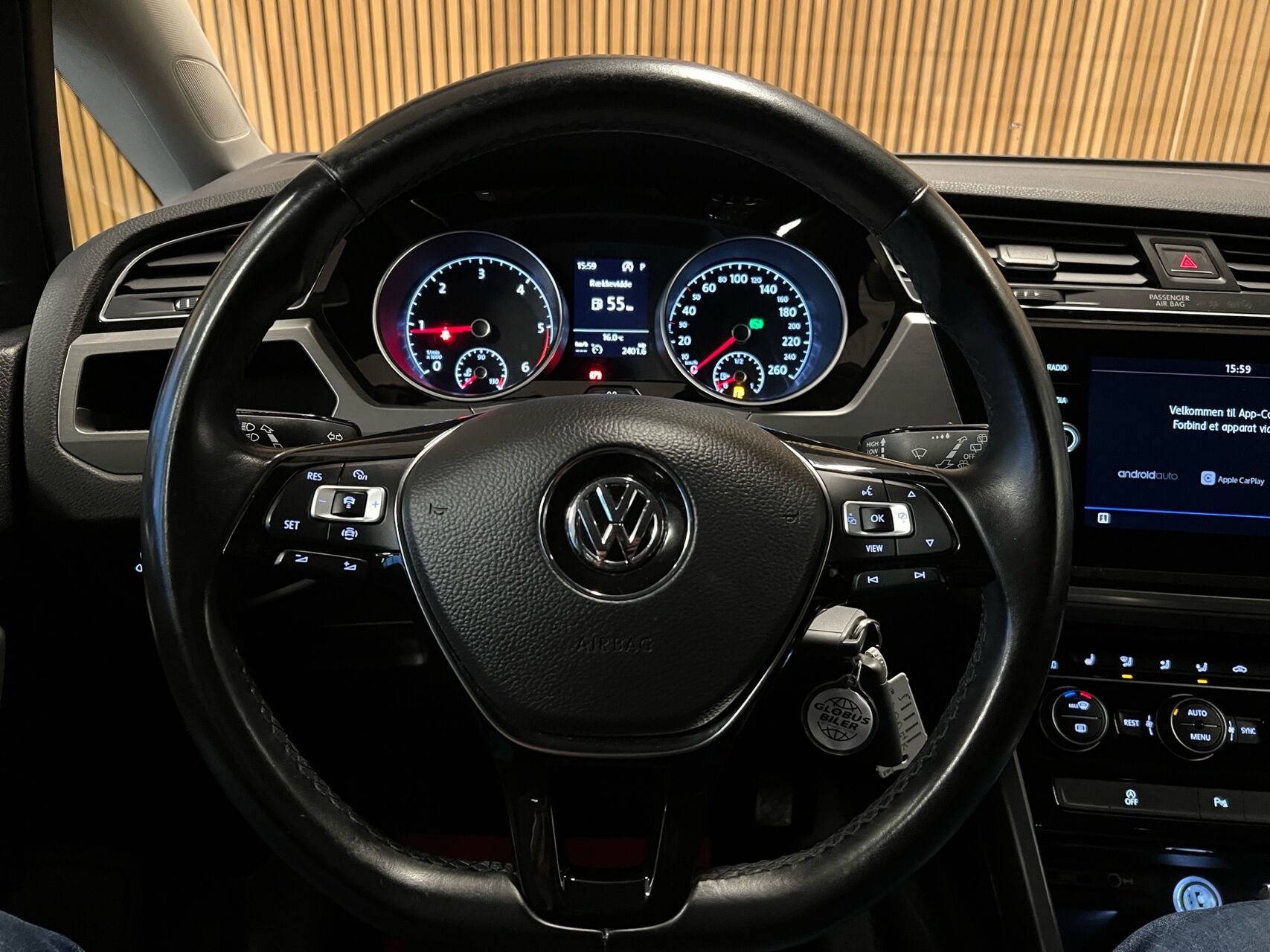 Billede af VW Touran 1,6 TDI SCR Comfortline DSG 115HK 7g Aut.