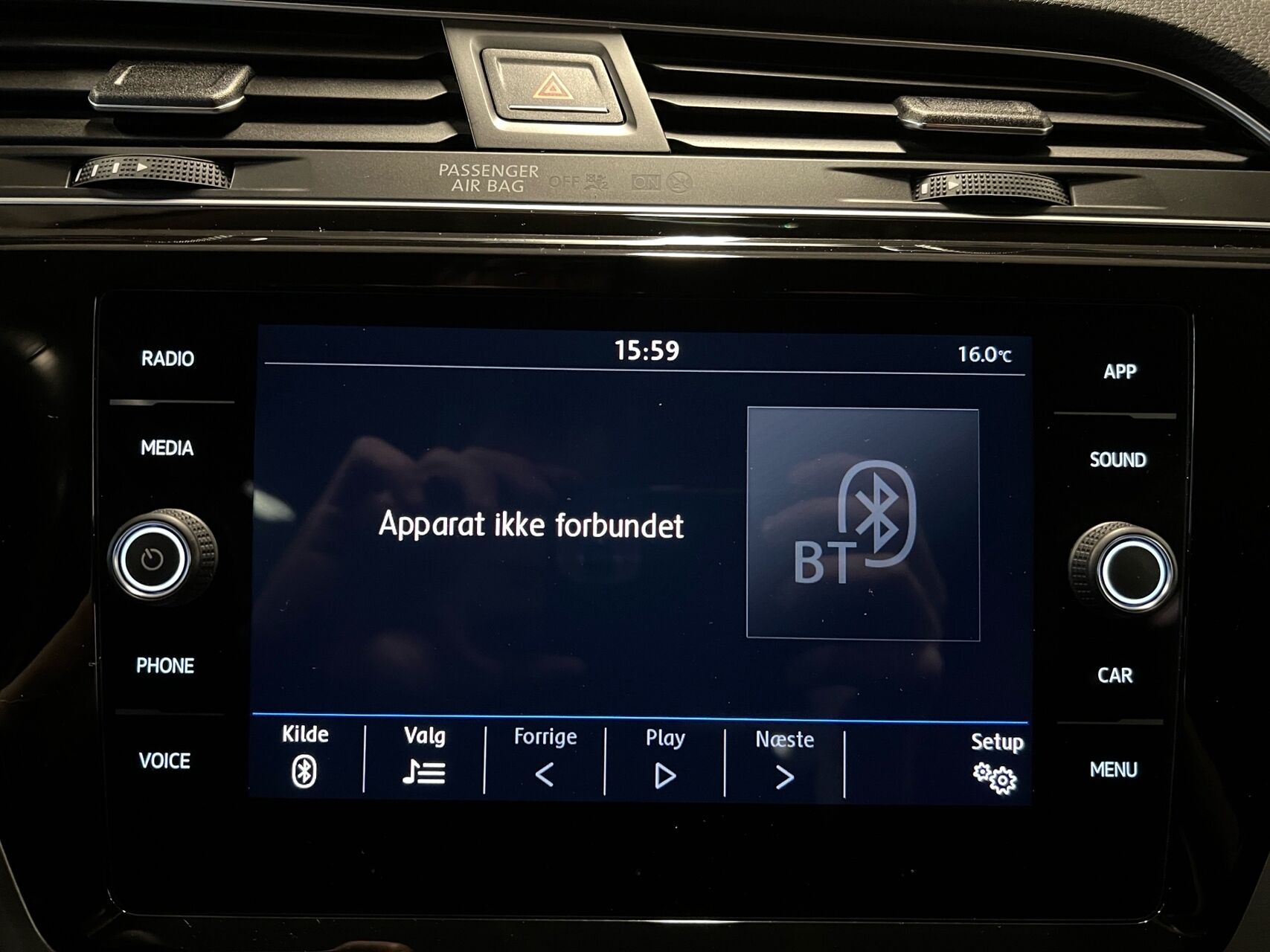 Billede af VW Touran 1,6 TDI SCR Comfortline DSG 115HK 7g Aut.