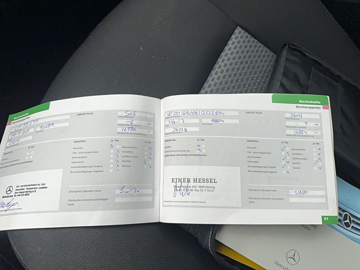 Billede af Mercedes-Benz A160 d 2,0 CDI 82HK 5d