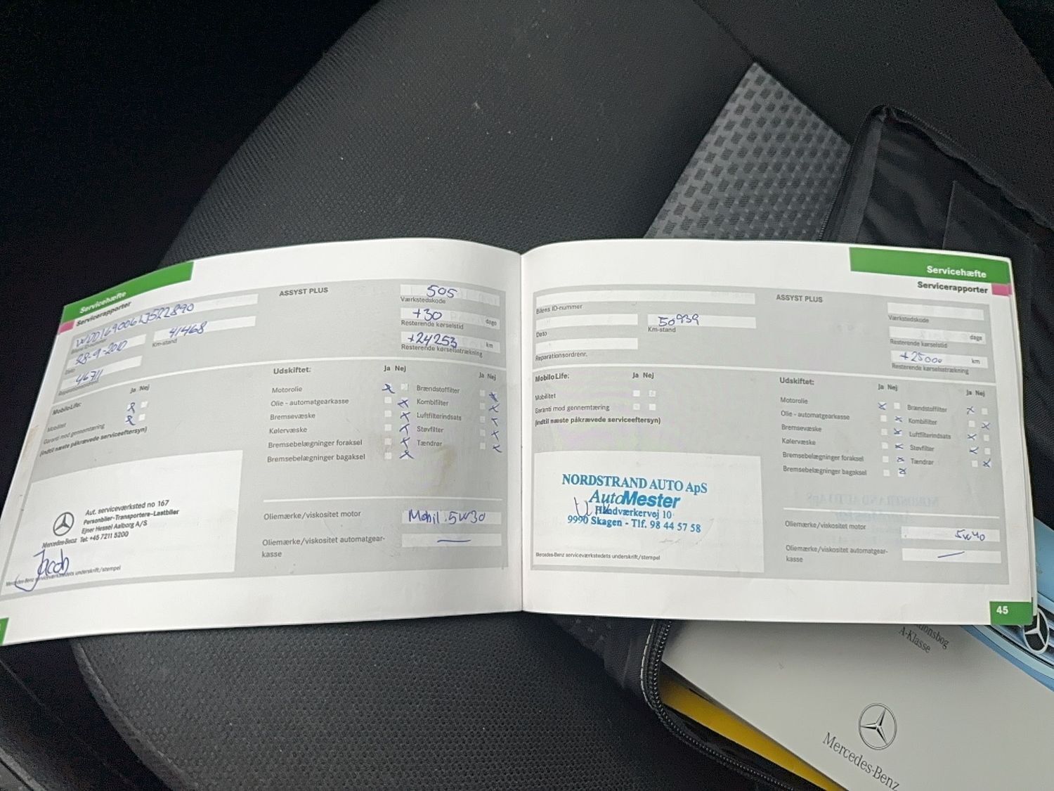 Billede af Mercedes-Benz A160 d 2,0 CDI 82HK 5d