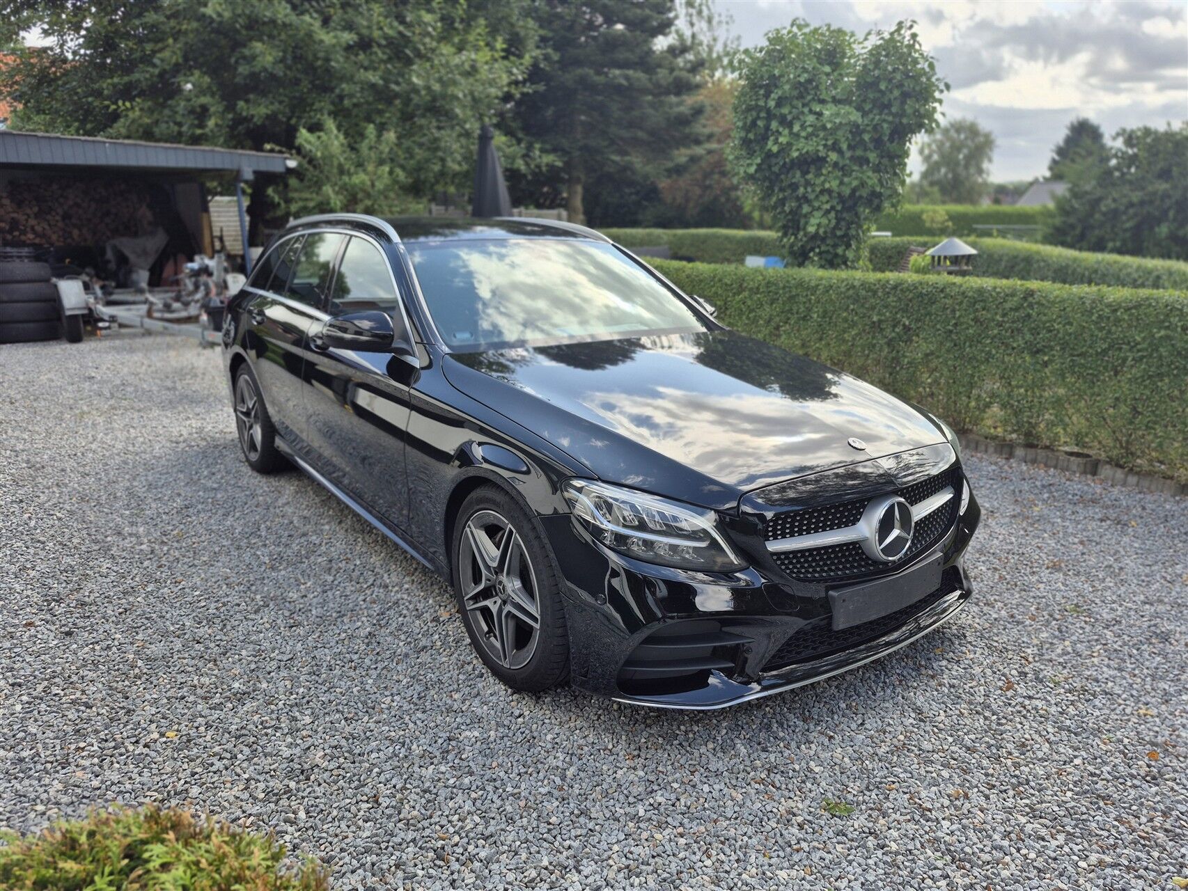 Billede af Mercedes-Benz C220 d T 2,0 CDI AMG Line 9G-Tronic 194HK Stc Aut.