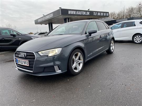 Audi A3 Sportback 1,6 TDI Sport 110HK 5d 6g