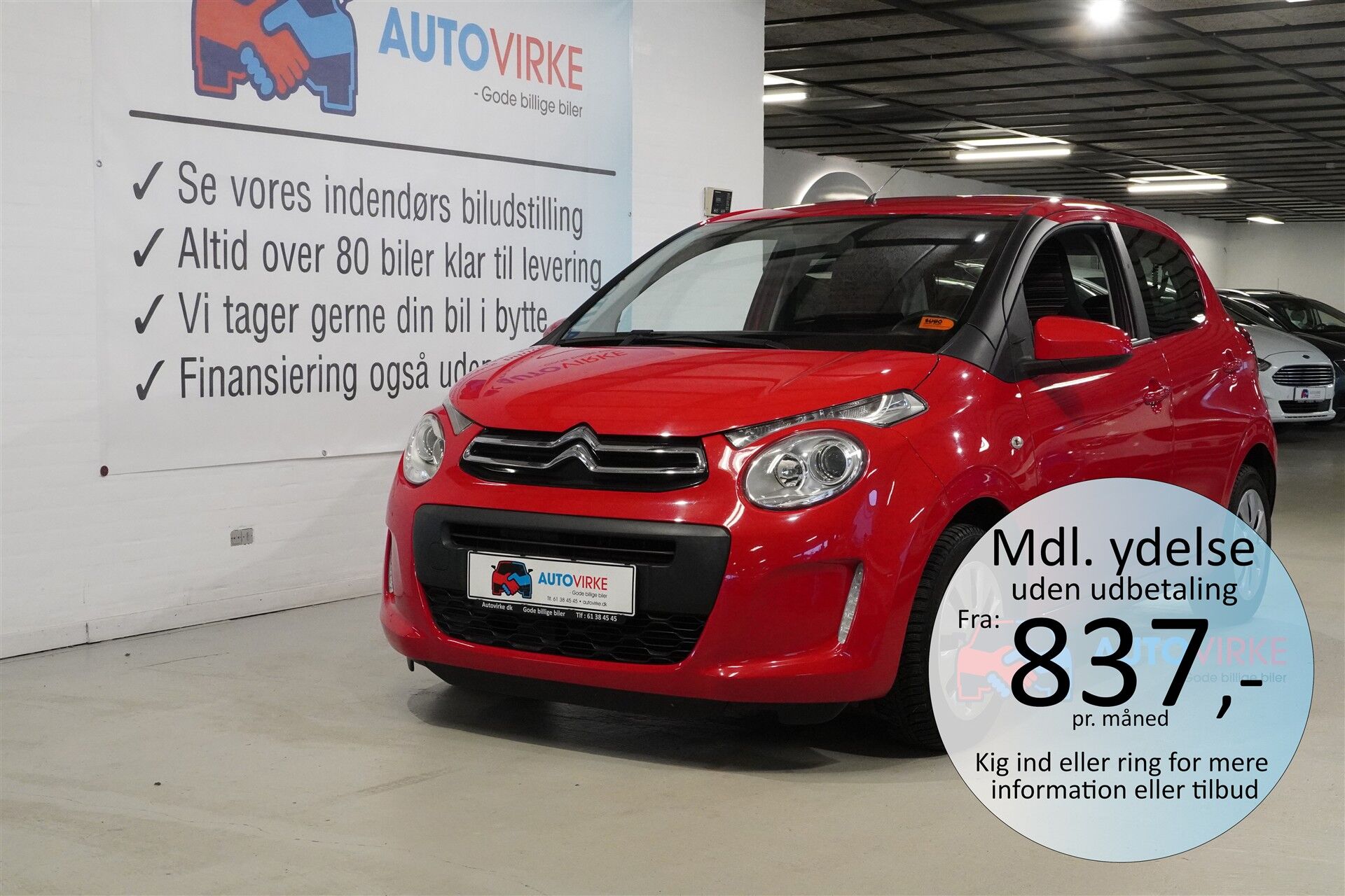 Billede af Citroën C1 1,0 VTi Scoop start/stop 68HK 5d
