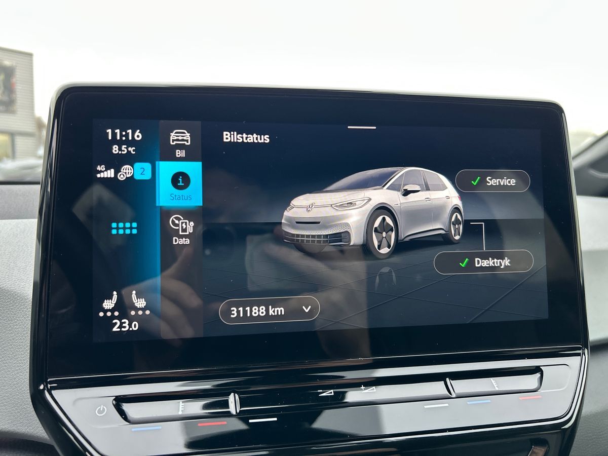 Billede af VW ID.3 EL Pro Performance 204HK 5d Aut.