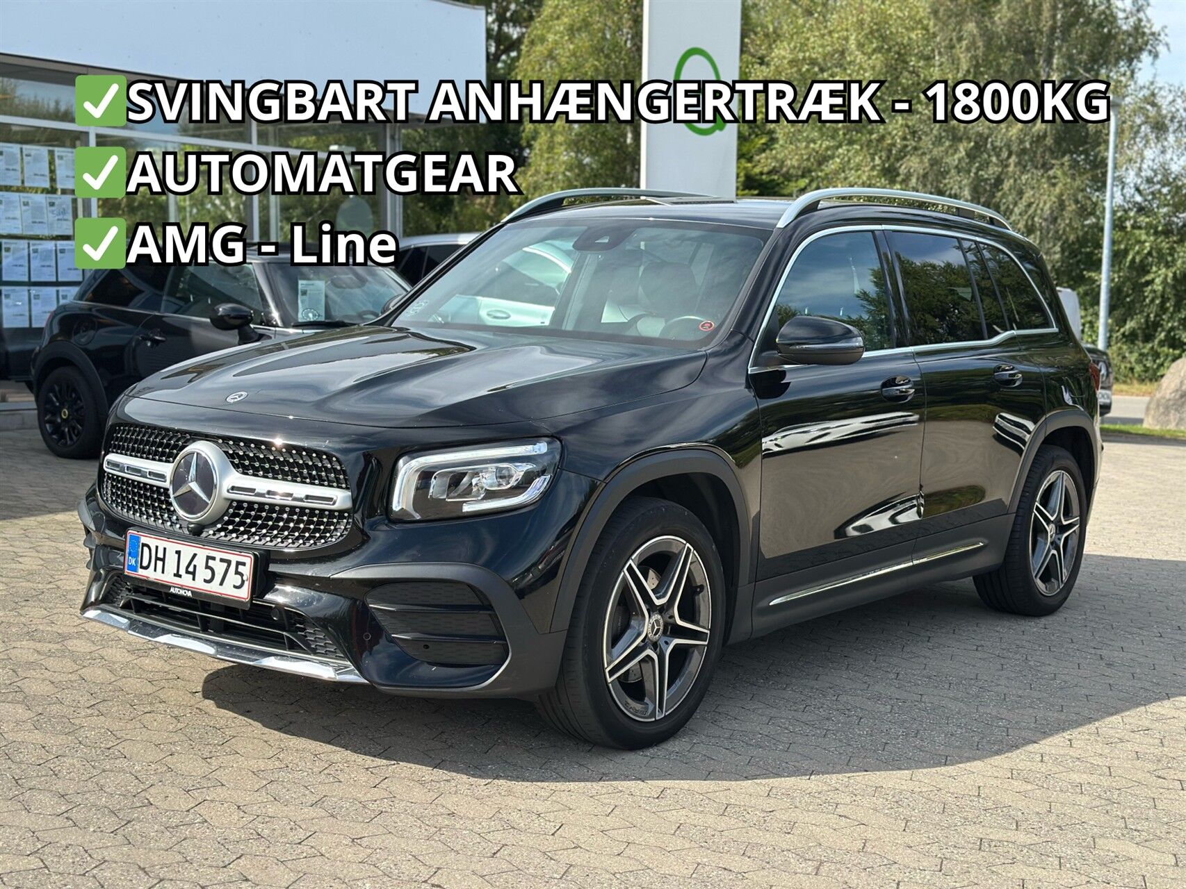 Billede af Mercedes-Benz GLB200 d 2,0 CDI AMG Line 8G-DCT 150HK 5d 8g Aut.