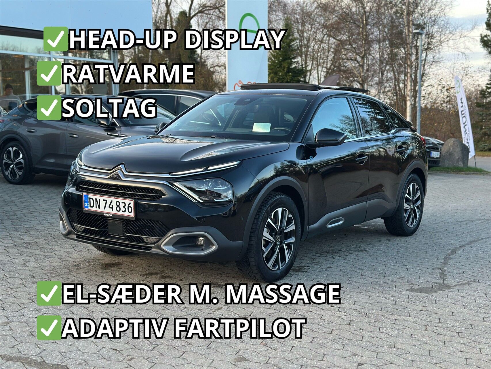 Billede af Citroën e-C4 EL Shine Sport 136HK 5d Aut.