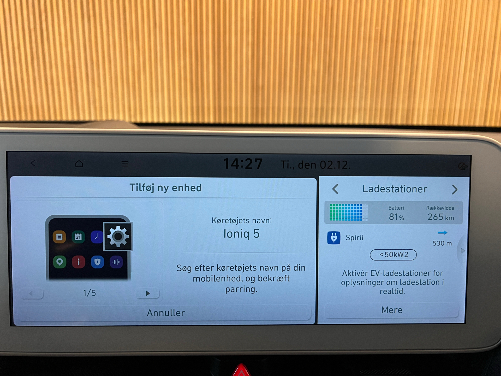 Billede af Hyundai Ioniq 5 Electric 72,6 kWh Ultimate 218HK 5d Aut.