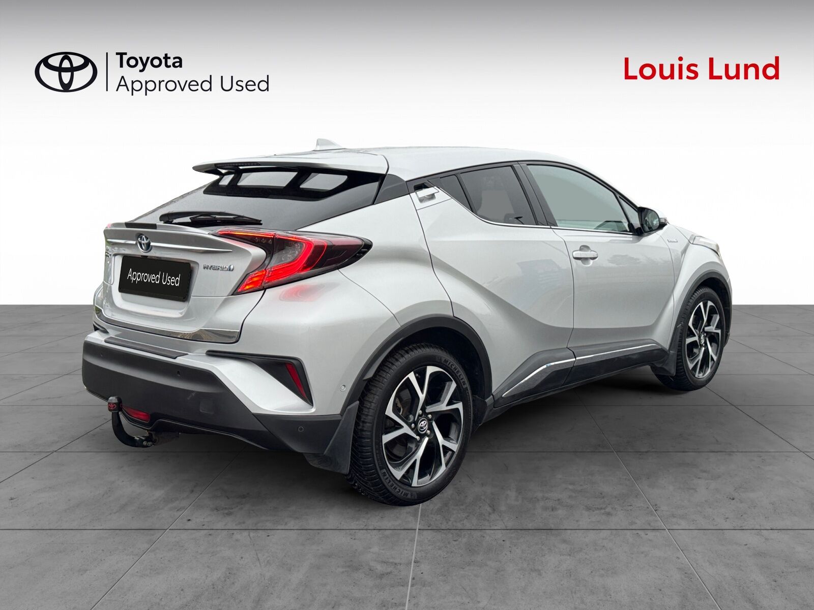 Billede af Toyota C-HR 1,8 Hybrid C-LUB Selected + Premium Multidrive S 122HK 5d Aut.