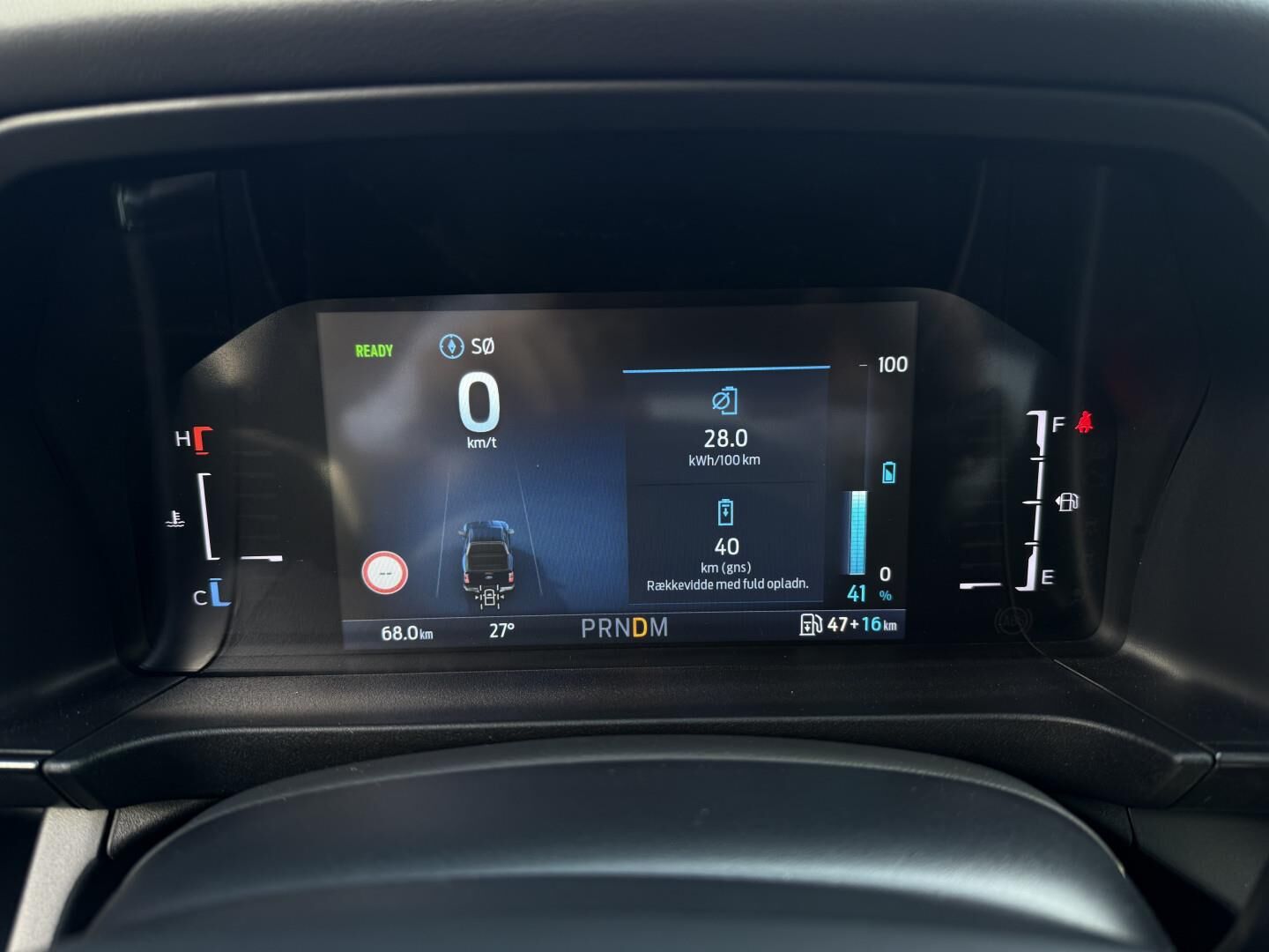 Billede af Ford Ranger Double Cab 2,3 EcoBoost Hybrid Wildtrak e-4WD 281HK Pick-Up 10g Aut.