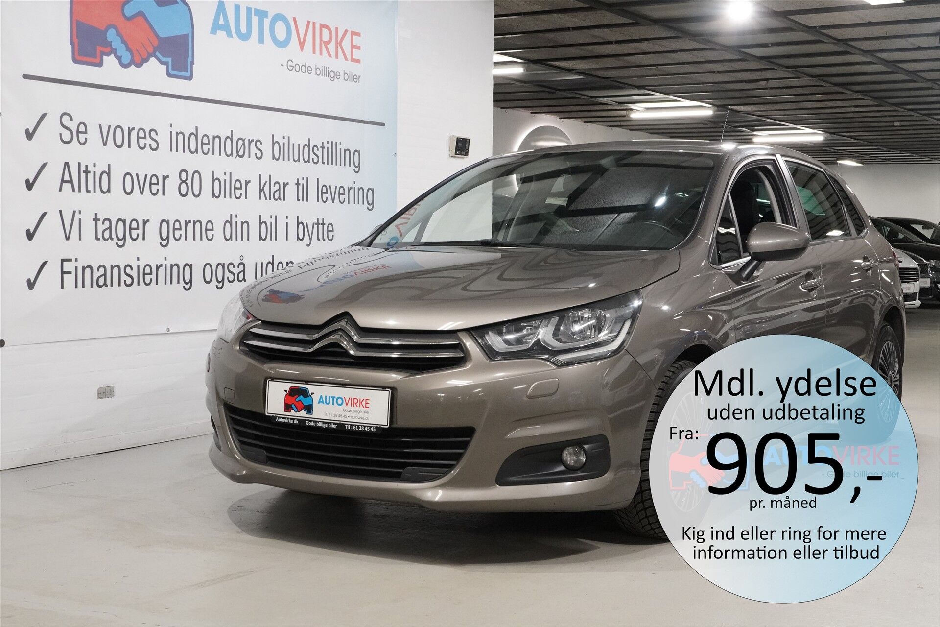 Billede af Citroën C4 1,6 Blue HDi Extravaganza start/stop 100HK 5d
