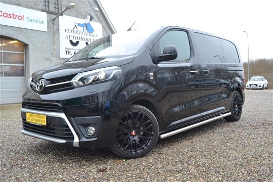 Toyota Proace Medium 2,0 D Comfort GR m/ dobbelt skydedør, bagklap 177HK Van 8g Aut.