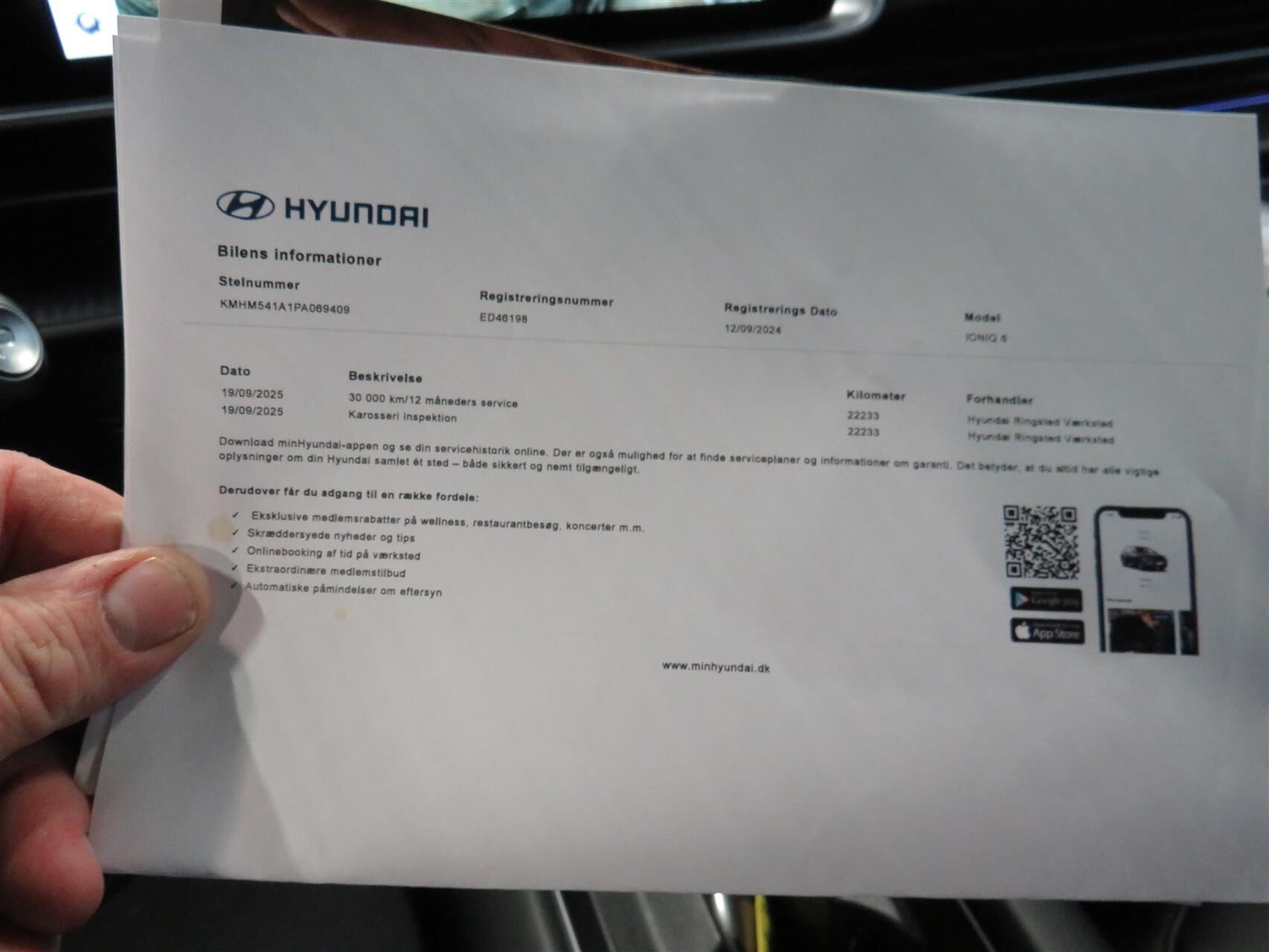 Billede af Hyundai Ioniq 6 Electric 77,4 kWh Ultimate 229HK Aut.