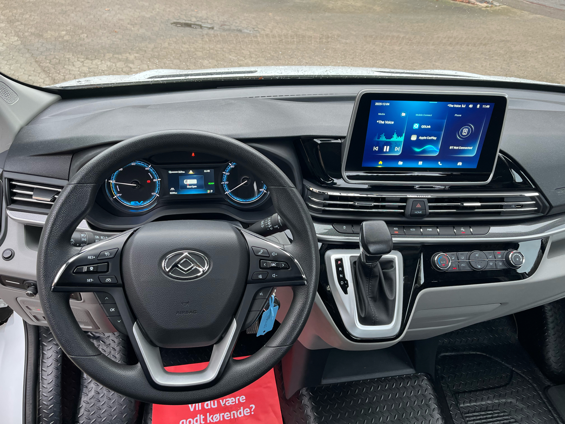 Billede af Maxus e-Deliver 9 L4N1 EL 204HK Ladv./Chas. Aut.