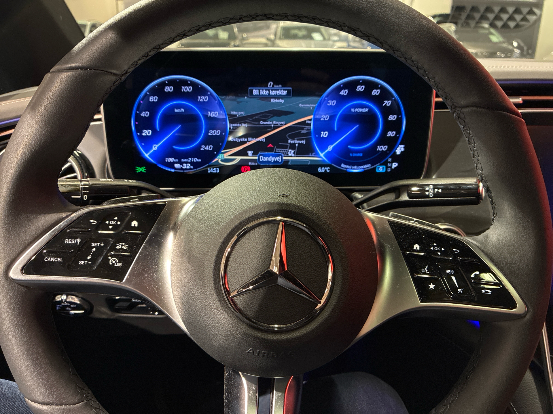 Billede af Mercedes-Benz EQE 300 EL AMG Line 245HK Aut.