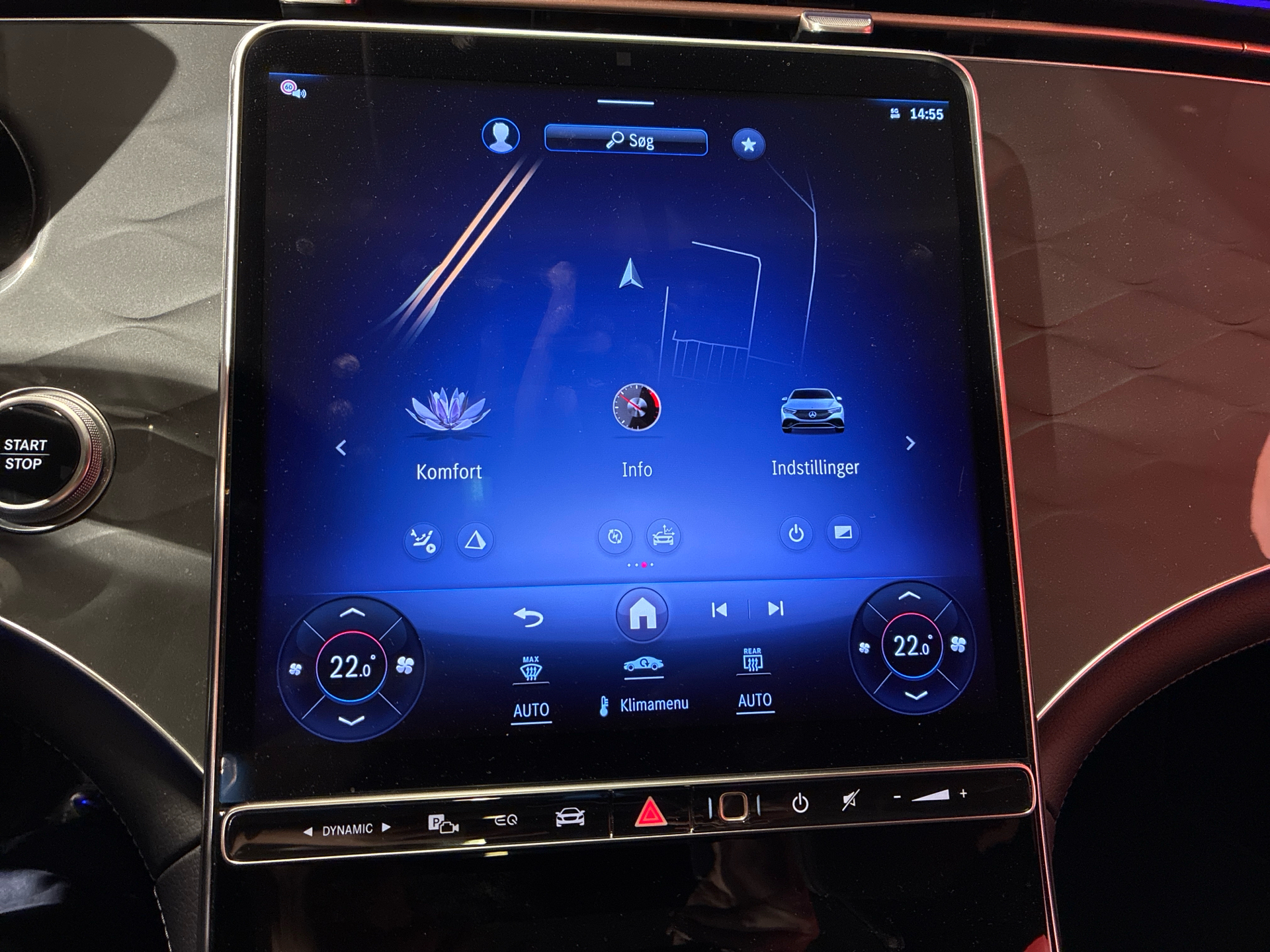 Billede af Mercedes-Benz EQE 300 EL AMG Line 245HK Aut.