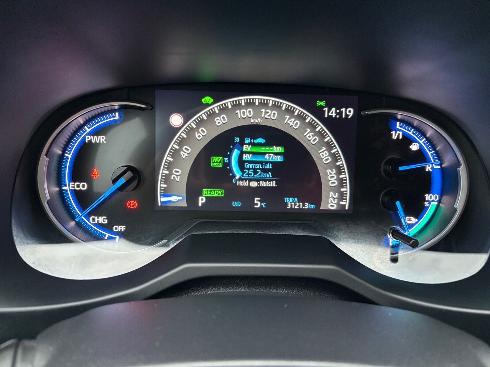 Billede af Toyota RAV4 Plug-in 2,5 Plugin-hybrid H3 Comfort AWD 306HK 5d 6g Aut.