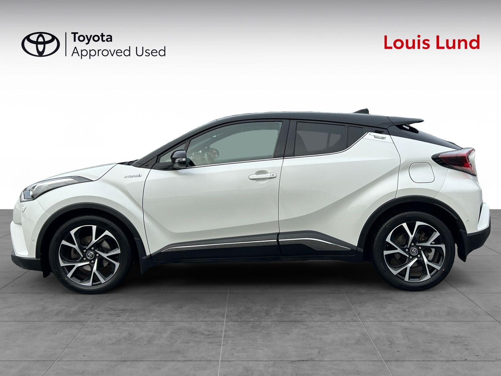 Billede af Toyota C-HR 1,8 Hybrid Premium Selected Bi-tone Multidrive S 122HK 5d Aut.
