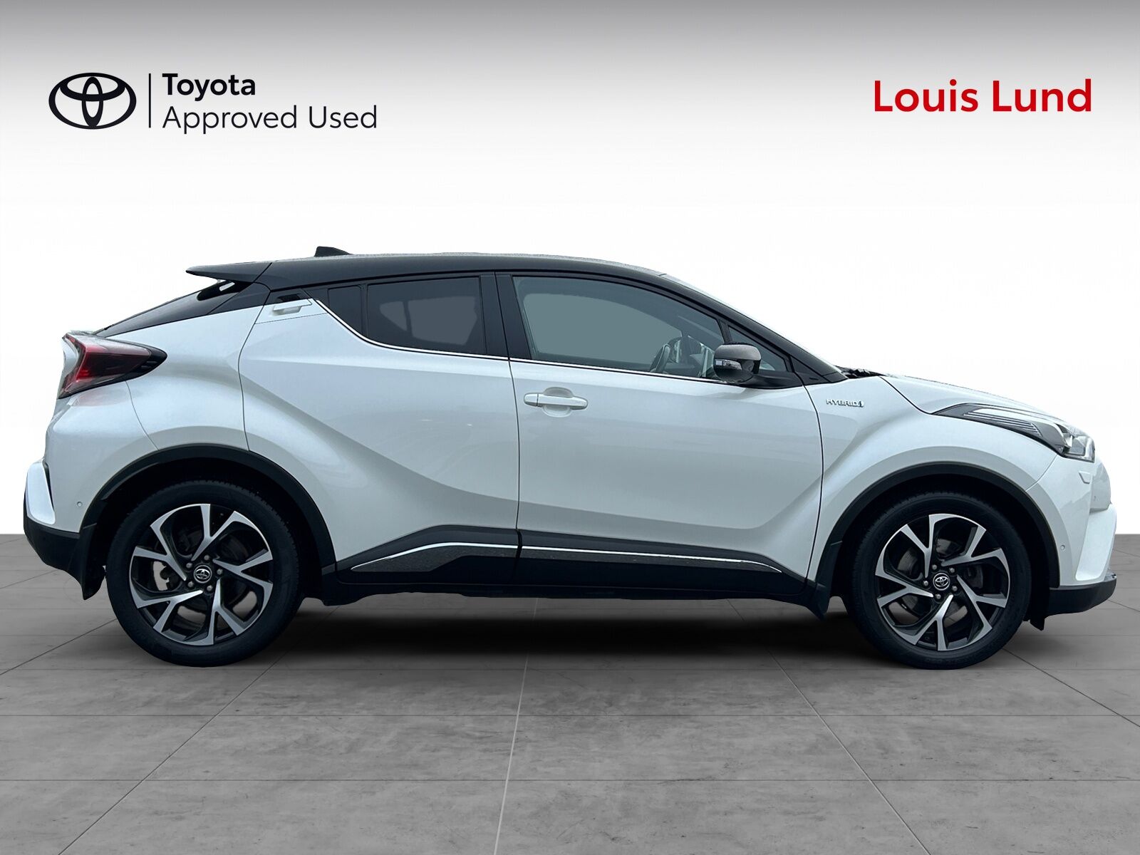 Billede af Toyota C-HR 1,8 Hybrid Premium Selected Bi-tone Multidrive S 122HK 5d Aut.