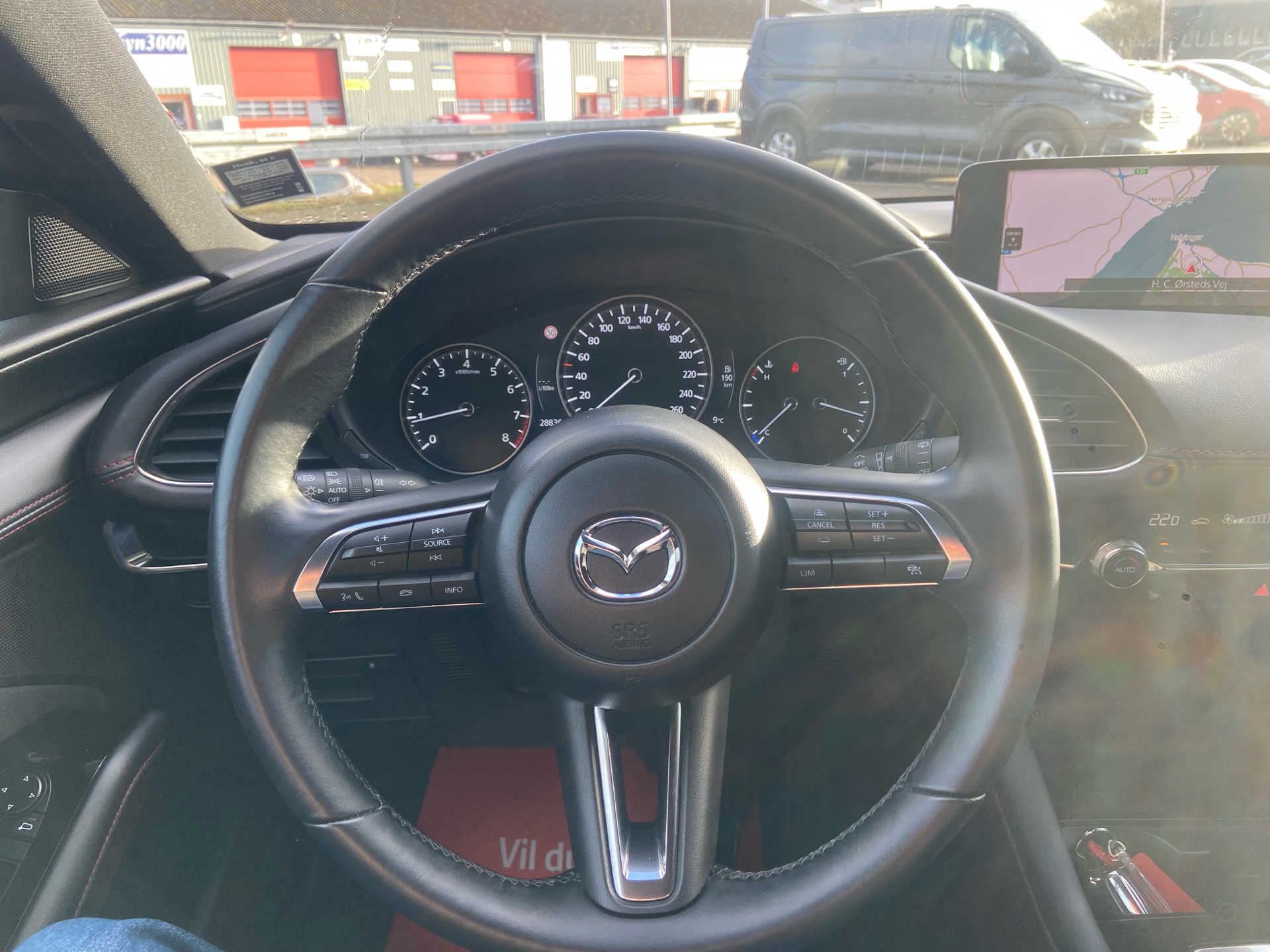 Billede af Mazda 3 2,0 Skyactiv-G  Mild hybrid Homura 150HK 5d 6g Aut.