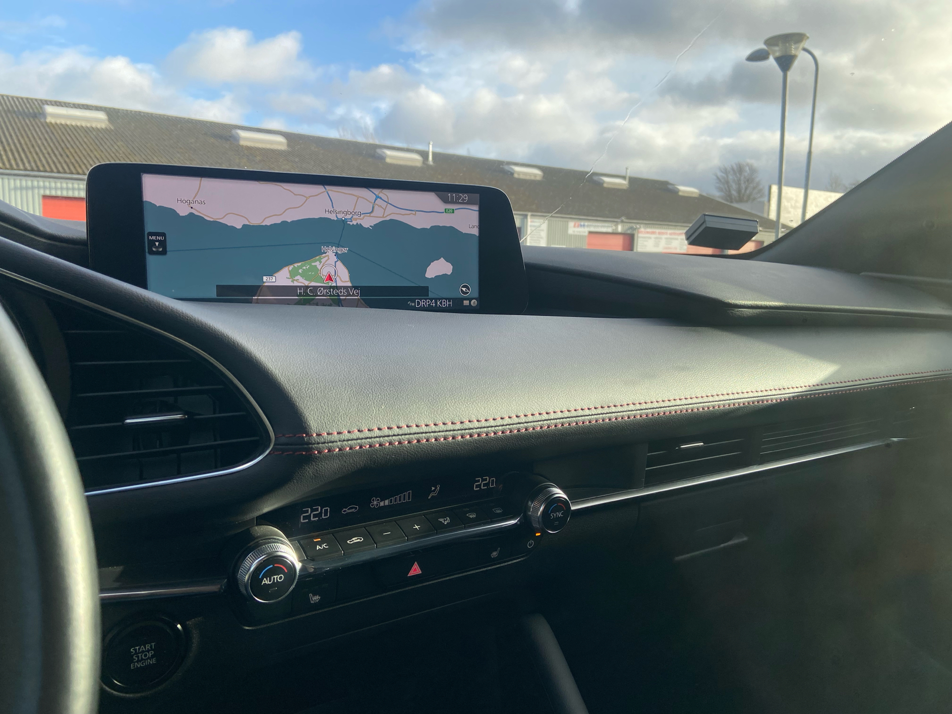 Billede af Mazda 3 2,0 Skyactiv-G  Mild hybrid Homura 150HK 5d 6g Aut.