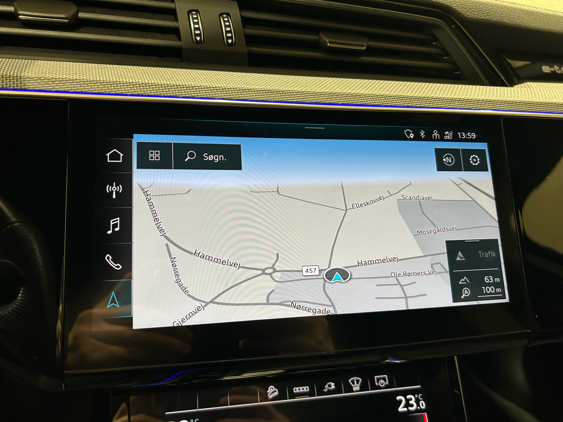 Billede af Audi E-tron 55 Black Edition Quattro 408HK 5d Aut. 