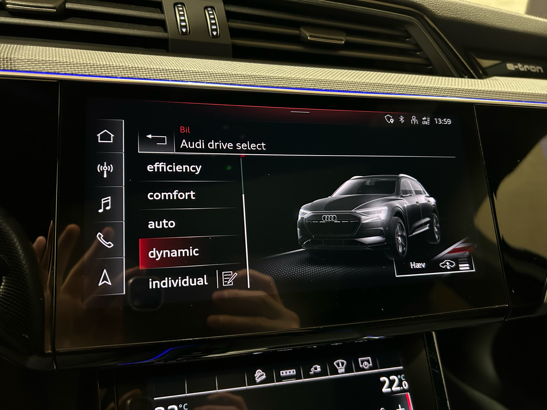 Billede af Audi E-tron 55 Black Edition Quattro 408HK 5d Aut. 