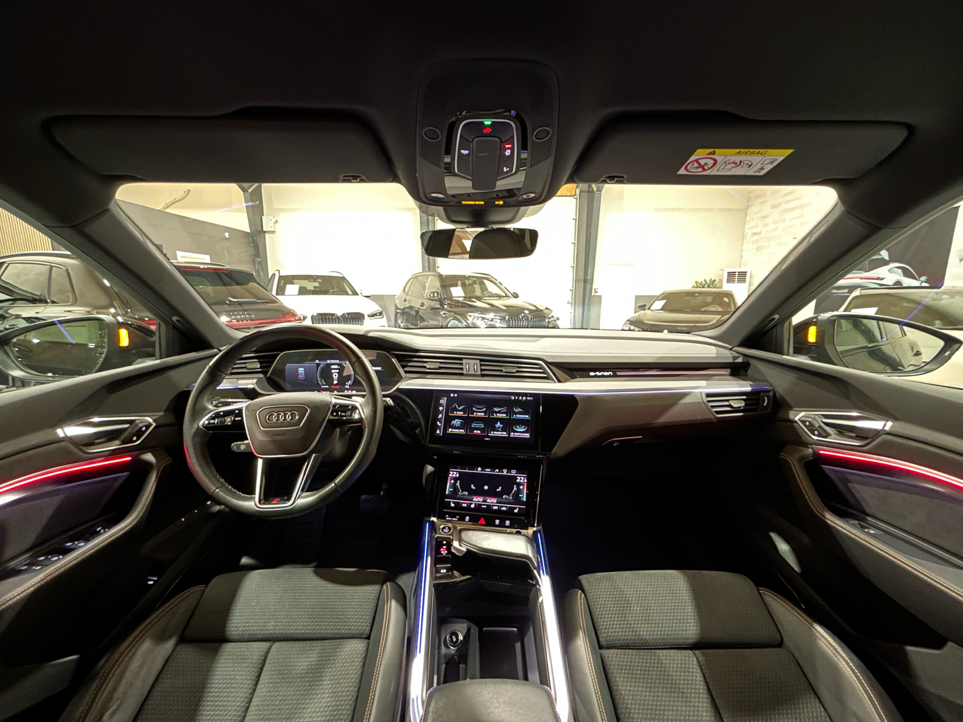 Billede af Audi E-tron 55 Black Edition Quattro 408HK 5d Aut.