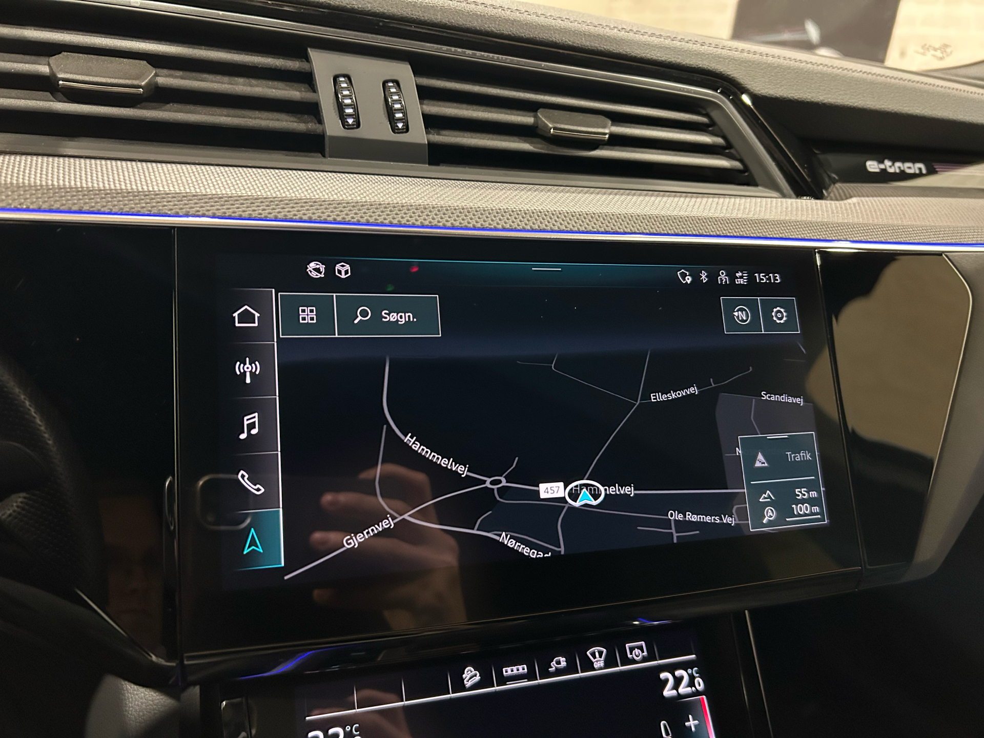 Billede af Audi E-tron 55 Black Edition Quattro 408HK 5d Aut.