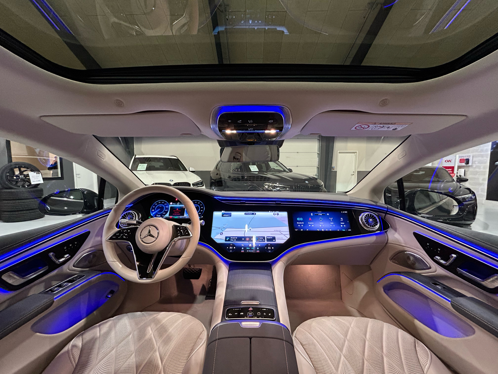 Billede af Mercedes-Benz EQS 580 EL AMG Line 4Matic 523HK Aut.