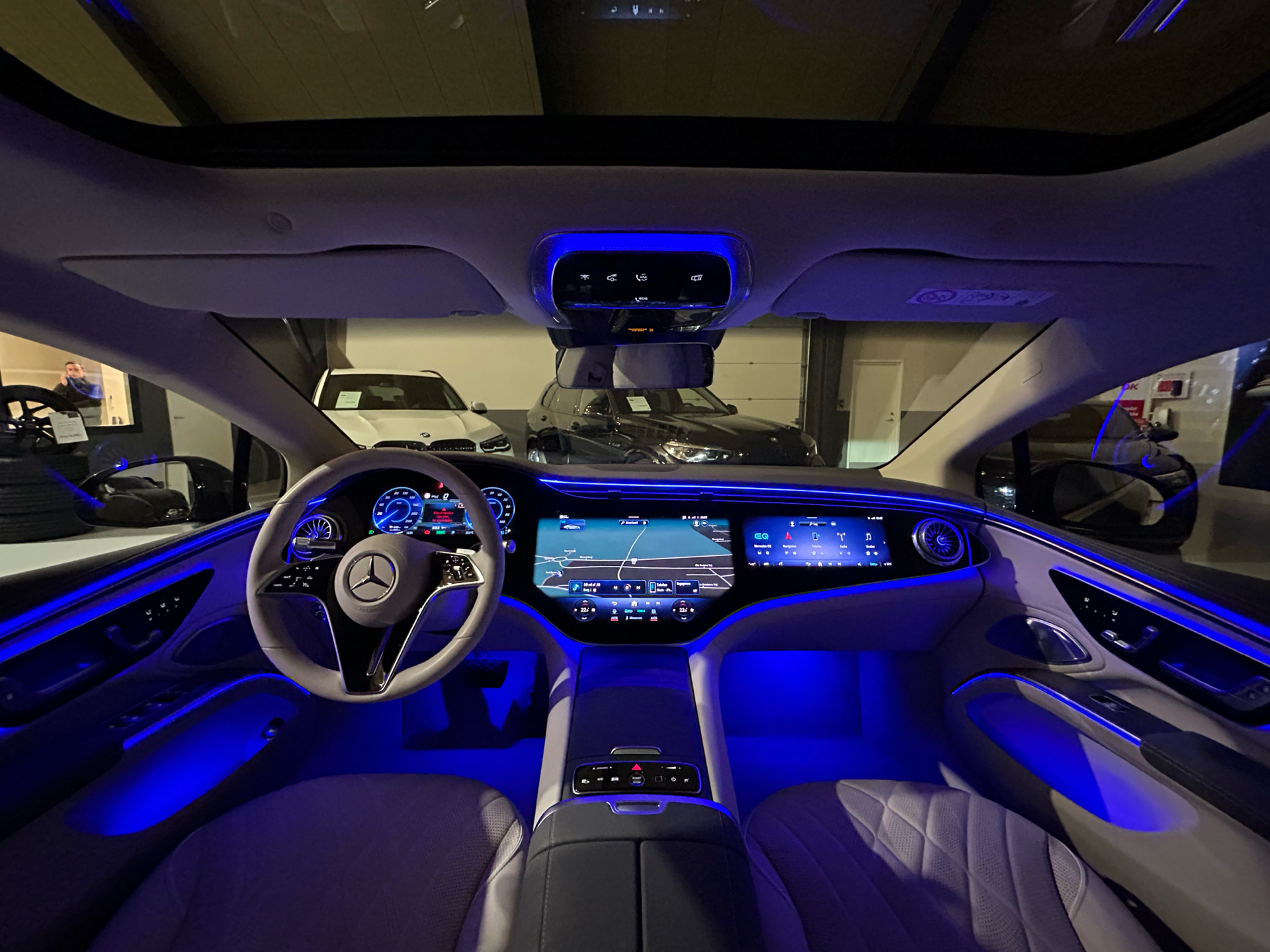 Billede af Mercedes-Benz EQS 580 EL AMG Line 4Matic 523HK Aut.