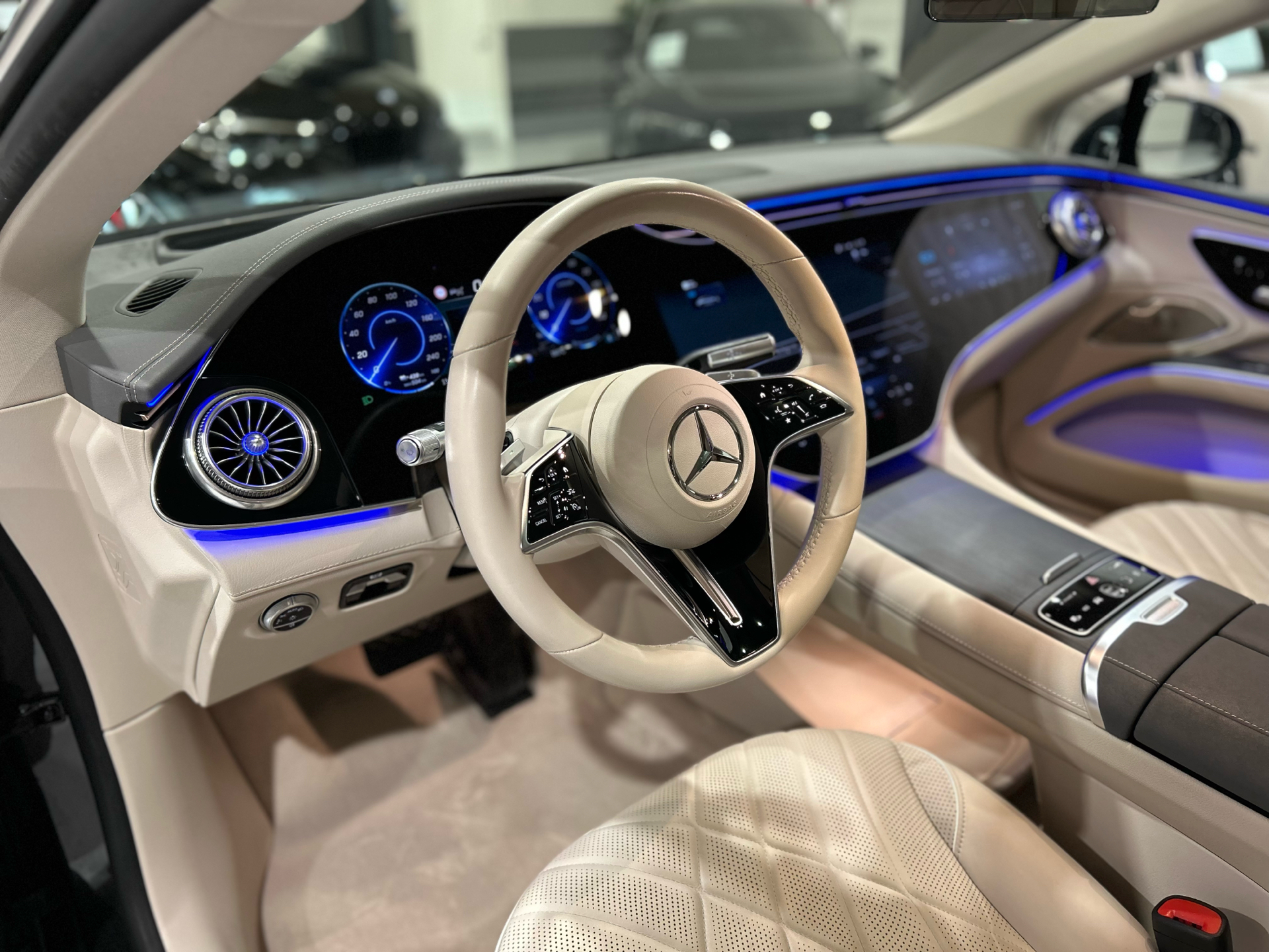 Billede af Mercedes-Benz EQS 580 EL AMG Line 4Matic 523HK Aut.