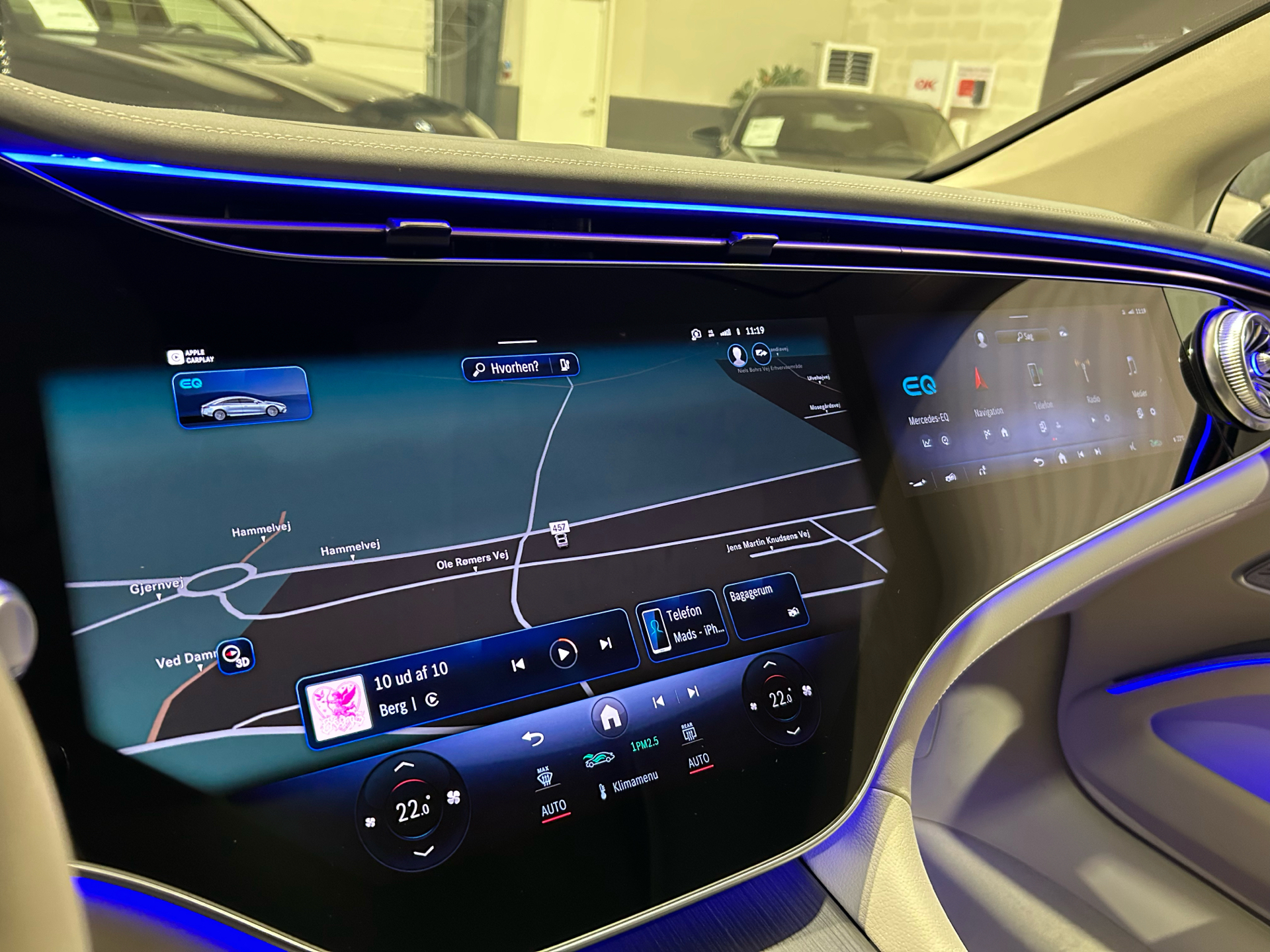 Billede af Mercedes-Benz EQS 580 EL AMG Line 4Matic 523HK Aut.