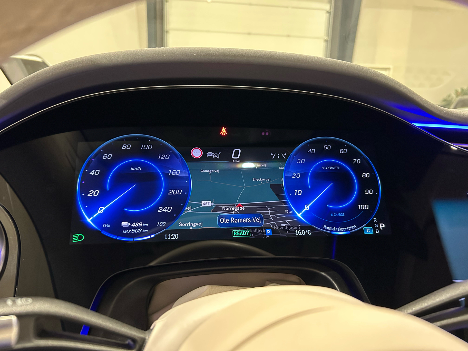 Billede af Mercedes-Benz EQS 580 EL AMG Line 4Matic 523HK Aut.