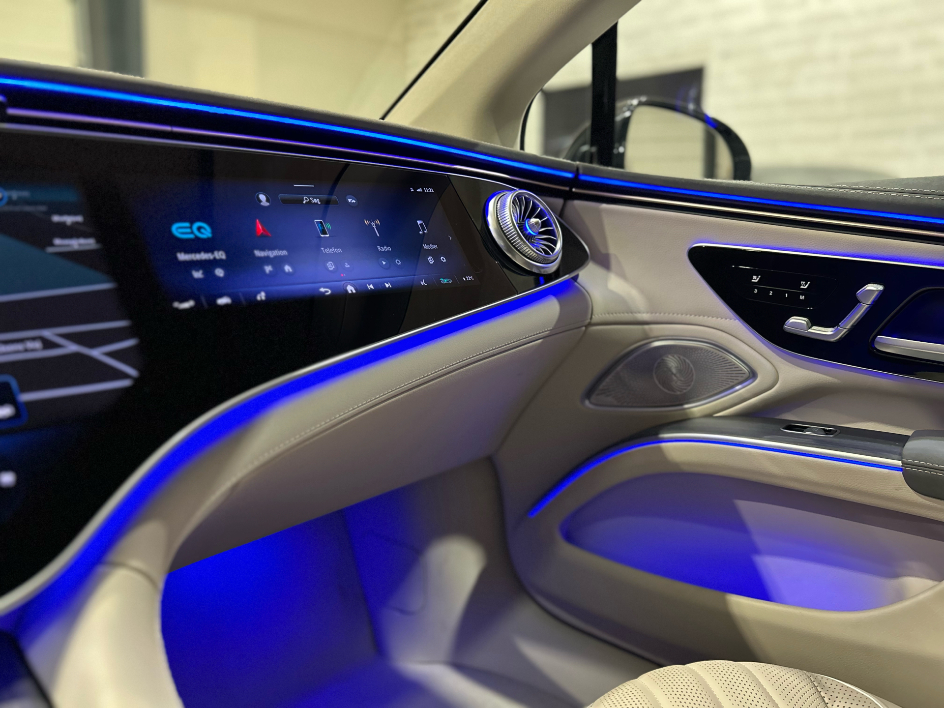 Billede af Mercedes-Benz EQS 580 EL AMG Line 4Matic 523HK Aut.