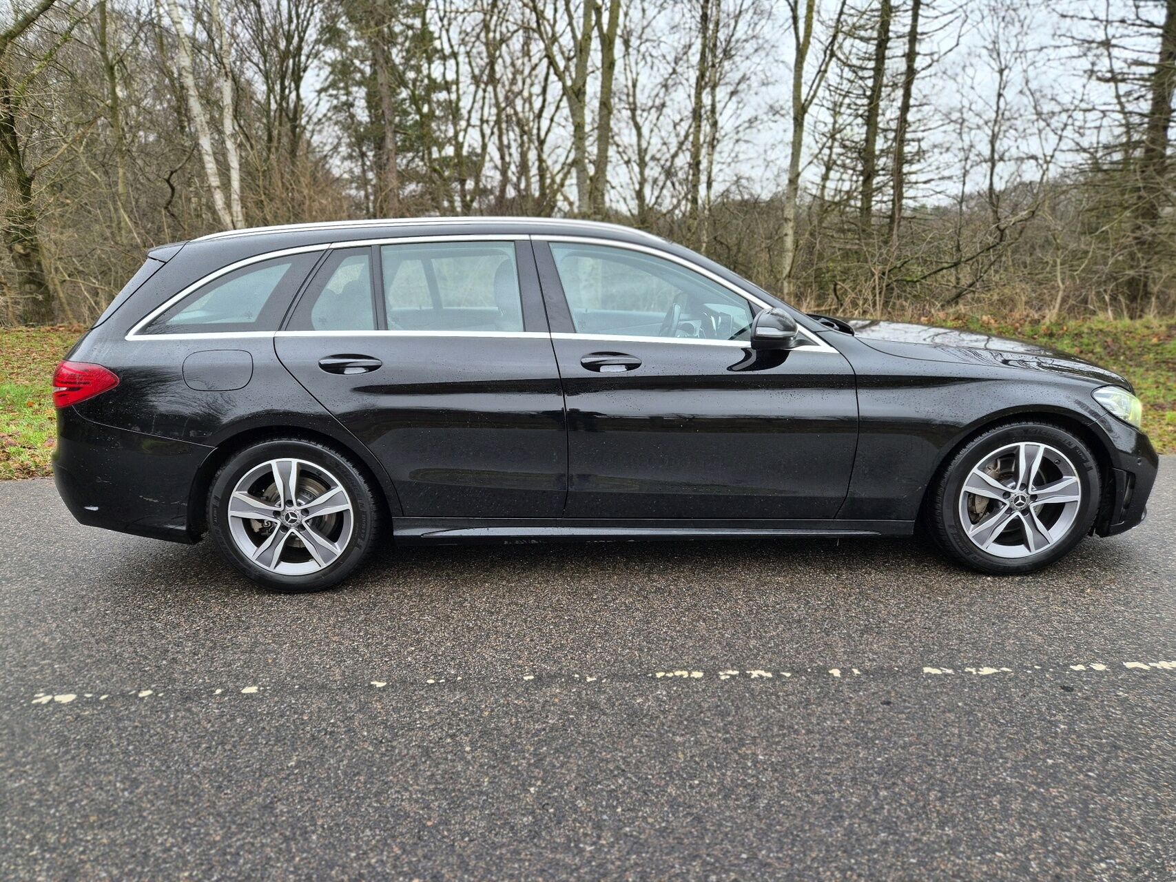 Billede af Mercedes-Benz C220 d T 2,0 CDI AMG Line 9G-Tronic 194HK Stc Aut.