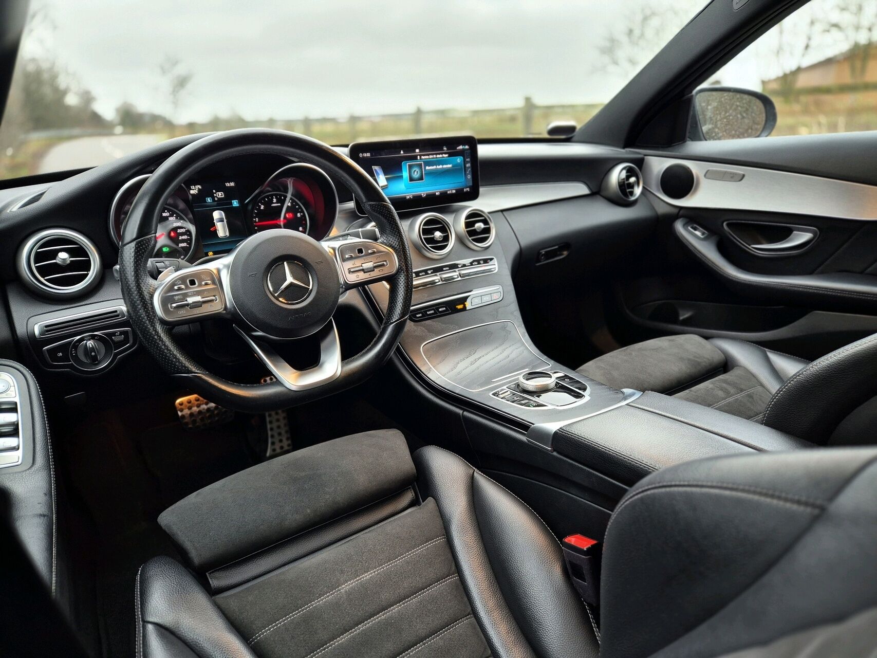 Billede af Mercedes-Benz C220 d T 2,0 CDI AMG Line 9G-Tronic 194HK Stc Aut.